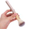 TIDTALEO Fan Shaped Makeup Brush Set 2pcs Large Blush Brush and Soft Synthetic Bristles Facial Cosmetic Tools for Highlighting and Face Makeup Application view 4