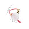 FIXOSHEE Classic Perfume Sprayer 100ml Refillable Vintage Style Glass Perfume Bottle Long Pump Suitable for Travel and Everyday Use view 2
