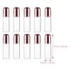 5ml Rose Gold Cap Glass Roller Bottles Refillable Essential Oil Perfume Roll on Bottle with Stainless Steel Ball for Travel and Personal Care view 2