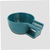 Garneck Mens Deep Shaving Soap Bowl, Small Handheld Foaming Container with Wide Mouth, Thickened Blue Anti-slip Design for Wet Shaving and Cream Lathering view 2