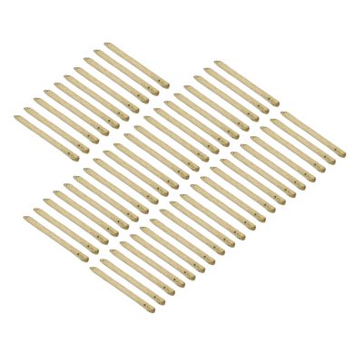 NinthAvenue Basics Tea Stem Stud Earrings Prevent Inflammation for Newly Pierced Ears with Tea Rods, 50pcs Stick Earrings for Women (Standard)
