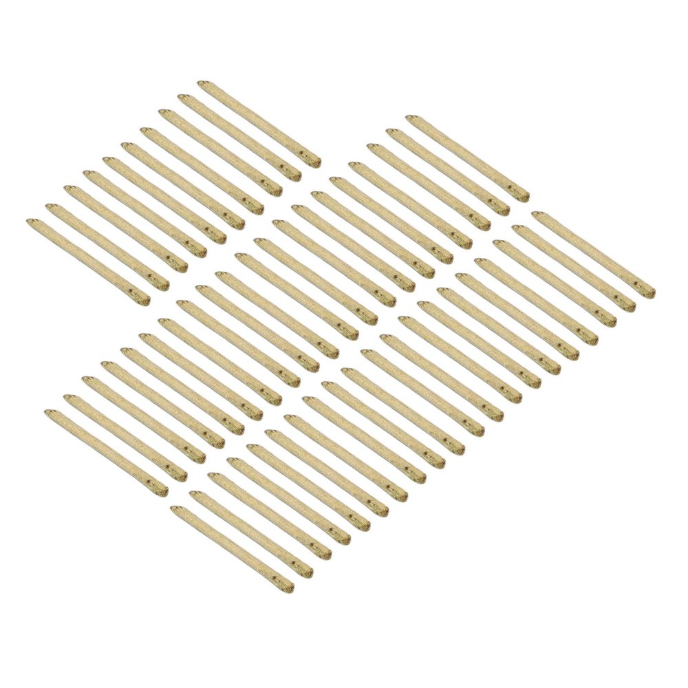 NinthAvenue Basics Tea Stem Stud Earrings Prevent Inflammation for Newly Pierced Ears with Tea Rods, 50pcs Stick Earrings for Women (Standard)