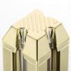 ARTIBETTER 2pcs Gold Eyebrow Pencil Sharpener with Duckbill Slot Flat-tip Makeup Pencil Trimming Tool for Precise Brow Shaping and Microblading Practice view 3