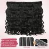 15A Raw Indian Human Hair Bundles Body Wave Bundles Human Hair 100% Unprocessed Human, Triple Lifespan Virgin Remy Hair Extensions Quick Weave No Tangle Shedding 3 Bundles Natural Black 28 30 30 Inch view 4