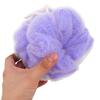 ROMISBABA 2pcs Exfoliating Shower Loofahs Bath Sponge Set, Soft Mesh Body Scrubber for Men and Women, Red and Purple Donut Shape, 60g Each, Suitable for Daily Bathing and Deep Cleansing view 4