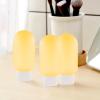 FONDOTIN Travel Toiletry Bottles Set 3pcs 60ml Small Pe Squeeze Bottles for Travel Toiletries with Leak-resistant Design Suitable for Shampoo and Lotion view 4