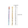 CLISPEED 6pcs Stainless Steel Nail Tools Cuticle Trimmers and Pushers Dead Skin Remover Manicure Kit for Professional Nail Art and Personal Hand Care view 2