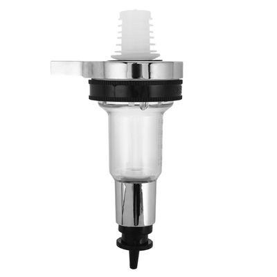 HOMSFOU Perfume Dispenser Pump with Scale, Glass Cosmetic Transfer Tool, Refillable Scent Spray Pump for Travel and Sample Making