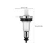 HOMSFOU Perfume Dispenser Pump with Scale, Glass Cosmetic Transfer Tool, Refillable Scent Spray Pump for Travel and Sample Making view 2