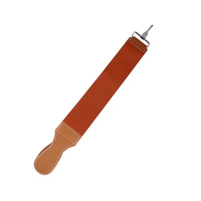 Angoily Cowhide Double-layer Razor Strop Leather Sharpening Strap Barber Strop for Straight Razor Sharpening and Shaving Accessories