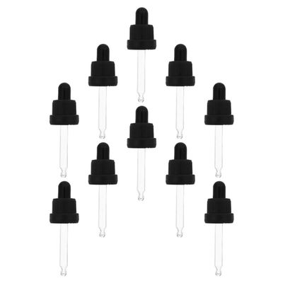 Alipis 10 Pack Glass Dropper Caps for Essential Oil Bottles, 15ml