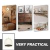 VOSAREA Bird Cage Cosmetic Storage Organizer Single Tier Desktop Makeup and Perfume Rack Black Gold Vanity Organizer for Bedroom Countertop view 3