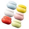 MERRYHAPY 6pcs Mini Ceramic Sample Jars with Lids Multi-function Makeup and Skincare Cream Containers Travel-friendly Lipstick and Tea Storage Set view 1