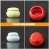 MERRYHAPY 6pcs Mini Ceramic Sample Jars with Lids Multi-function Makeup and Skincare Cream Containers Travel-friendly Lipstick and Tea Storage Set view 4