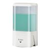 Manual Wall Mount Soap Dispenser 1200ml Large Capacity with Visible Window Easy Press Pump for Bathroom Kitchen White ABS Plastic view 3