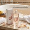 Skin Bath Oil So Soft, Deep Hydration Shower Oil, Argan Extract Body Oils for SPA Massage Dry Skin Care Daily Bathing (3.38Floz/Pcs) (1Pcs) view 3