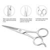 NinthAvenue Basics Stainless Steel Beard and Eyebrow Scissors Silver, Precision Hairdressing Tool for Facial Hair Grooming, Mustache Trimming Accessory for Daily Mens Care view 3
