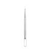 Hiiooweiyi Cuticle Pusher and Spoon Nail Cleaner, Professional Dual Sided Stainless Steel Cuticles Remover, Cutter, Durable Manicure, Pedicure Cleaner Tool for Finger and Toenails 1Pcs - Silver view 1
