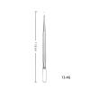 Hiiooweiyi Cuticle Pusher and Spoon Nail Cleaner, Professional Dual Sided Stainless Steel Cuticles Remover, Cutter, Durable Manicure, Pedicure Cleaner Tool for Finger and Toenails 1Pcs - Silver view 3