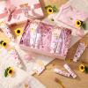 Dansib 24 Sets/96 Pcs Pink Honey Hand Cream and Lip Balm Gift Baby Shower Favors for Guest Thank You for Bee Travel Size Hand Lotion and Lip Balm Bulk Baby Shower Birthday Party Supplies view 4
