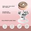 8 Packs Replacement Heads Compatible with Finishing Touch Flawless Gen 2 Facial Hair Remover, Rose Gold Replacement Blades for Womens Facial Hair Removal Device view 2