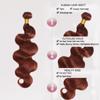 24 Inch Reddish Brown Bundles Reddish Brown Human Hair Bundles Auburn Bundle Human Hair Body Wave Soft And Silky Color 33 Bundle 50g view 3