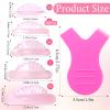FNANJWQ 15Pcs Korean Lash Lift Pads, 5 Sizes Reusable Silicone Eyelash Lifting Shields, Self-Adhesive Lash Perm Rods Shell for All Eye Shapes, Professional Lift Tools for Eyelash Perming Curling view 2