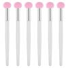 6 PCS Mushroom Makeup Sponge with Handle, Foundation Sponge Powder Brush Sponge Applicator Concealer Brush for Women Girls for Face Eyelids Nose view 1