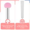 6 PCS Mushroom Makeup Sponge with Handle, Foundation Sponge Powder Brush Sponge Applicator Concealer Brush for Women Girls for Face Eyelids Nose view 3