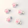 1pc / 1pair Paw Shape Hairpin for Sweet Girls Carnival Taking Photo Hair Barrettes Aesthetics Accessories Pin for Woman Resin for Daily Hairstyles Lovely Paw Decors for Girls view 3