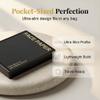 3-in-1 Makeup Blotting Paper with Powder for Face, 2026 New Portable Compact Oil Blotting Paper with Puff & Mirror, 200 Sheets Natural Oil Control Film for All Day (Purple) view 4