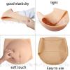SooTTBE Realistic Fake Pregnant Belly 3-10 Months Silicone Pregnancy Bump Lightweight Cotton Filling for Maternity Props,Color 2,L view 3