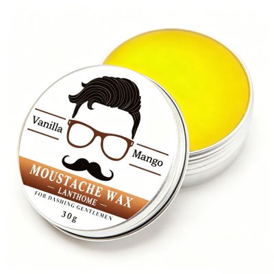 BKPPLZP Beard Balm,Moisturizing and Nourishing Beard Wax,Mustache Butter for Men Grooming,Cream for All Types & Lengths,30g