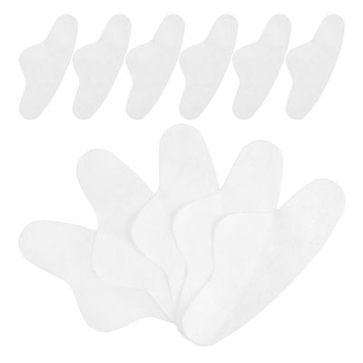 NUOBESTY Disposable Cotton Nose Pore Strips 500pcs Long Shape Non-woven Facial Skin Care Tool for T-zone Deep Cleansing and Oil Absorption