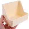 YARNOW Wall-mounted Cosmetics Organizer Box with Lipstick Storage, Milk White Retro Bathroom Counter Makeup Holder for Bathroom Storage view 4