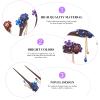 CORHAD 3pcs Chinese Style Hair Stick Hairpin Set with Tassel Handmade Ethnic Hair Chopsticks for Women for Daily and Special Occasion view 3