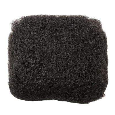 Natural Look, 50 g Afro Kinky Texture, Human Hair Real, Versatile Styling, Dreadlock Extensions for 18-In Kinky Black Bulk Hair, Custom Hairstyles Ideal