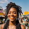 Natural Look, 50 g Afro Kinky Texture, Human Hair Real, Versatile Styling, Dreadlock Extensions for 18-In Kinky Black Bulk Hair, Custom Hairstyles Ideal view 2