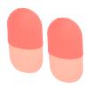 Omquot Ice Cube Roller Massager, Portable, 2 Pieces, Easy to Use, Retractable Ice Facial Roller with Pores and Cold Tolerance for Home (Pink) view 1
