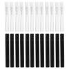 KICHOUSE 30Pcs Fine Mist Perfume Bottles, Black Plastic Spray Containers view 1