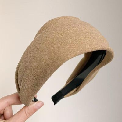 AGUOLXIHD 2 hair accessories knitted wide edge headbands