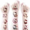 20pcs Hello Cat Kitty Temporary Tattoos for Teens Birthday Party Supplies, Party Favors Fake Tattoos Stickers,Birthday Decorations Party Game Activities Reward Gifts (Hello Cat Kitty) view 4