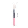 HOMOCONO 12pcs Silicone Lipstick Brush Applicator Set Mini Lip Balm Applicators with Pink Handles for Lip Mask and Gloss Makeup Tools view 2