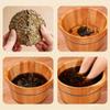 Portable Travel Size Wild Sun-Dried Qi Ai Mugwort Leaves (No Stems) Aged Artemisia argyi Leaf, for Foot Soak, Bath, Air Purification Compressed Mugwort Brick(1.1lbs) view 2