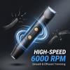 Manmade Trimmer Manscaping Body Groomer for Men, Groin & Body Hair Trimmer, High-Speed 6000 RPM, Smooth & Comfortable Trim, Skin-Friendly, Waterproof & Fully Washable, Cordless with Storage Pouch view 2