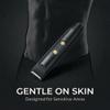 Manmade Trimmer Manscaping Body Groomer for Men, Groin & Body Hair Trimmer, High-Speed 6000 RPM, Smooth & Comfortable Trim, Skin-Friendly, Waterproof & Fully Washable, Cordless with Storage Pouch view 4