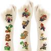 20pcs Mario Temporary Tattoos for Teens Birthday Party Supplies, Party Favors Fake Tattoos Stickers,Birthday Decorations Party Game Activities Reward Gifts (MLO) view 4
