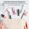Brow Pen Sharpening Tool - Angled Shaver Nut, Portable Mini Cutter, 4.5x2cm Symmetrical Pointed Tip Grinder, Sturdy Hardened Steel Frame | Vanity Organizer for Commuters & Businesswomen view 3
