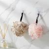 3 Pack Loofah Sponge Loofahs - 3 Colors Bath Sponges Mesh Balls for Body Scrubber - Exfoliator Shower Wash Back Scrubber Bathroom Men Women - Scrubbers Cleaning Bathing Accessories view 4