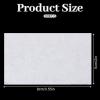 300 Pcs End Papers for Hair, Perm Paper for Hair, Disposable Salon Hair End Wrap Papers, High Temperature Resistance Curling Tissue Styling Accessories for Cold and Hot Perms (White) view 2